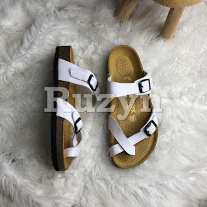 Ruzyn - Sandale Médicale Blanche pour Homme et Femme