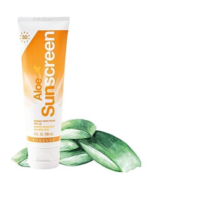 Crème solaire Forever Aloe pour la protection solaire | Crème protégée contre les rayons UVA et UVB
