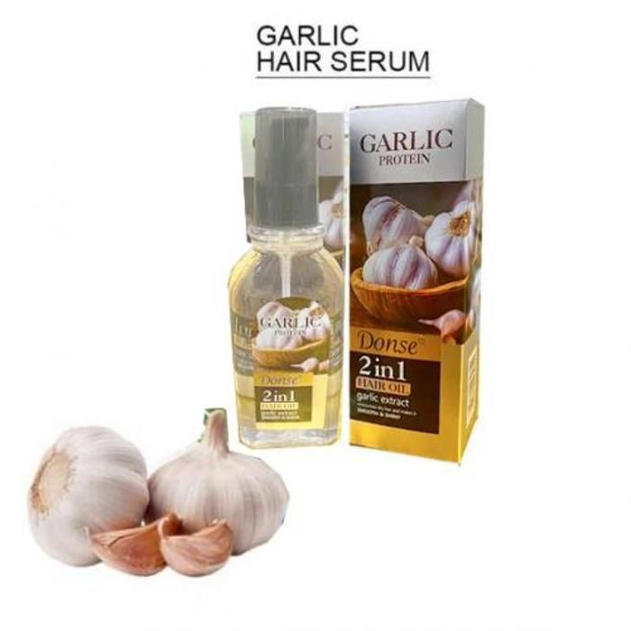 Garlic Protein Huile capillaire 2x1/120 ml Soin Fortifiant/Revitalisant, cheveux