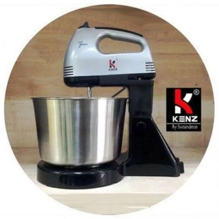 Robot batteur à main électrique avec bol inox KE-300W