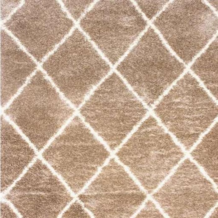 Tapis - TAPIS LOSANGE - 240x240 - Synthétique - Moderne - Basse longueur de poils