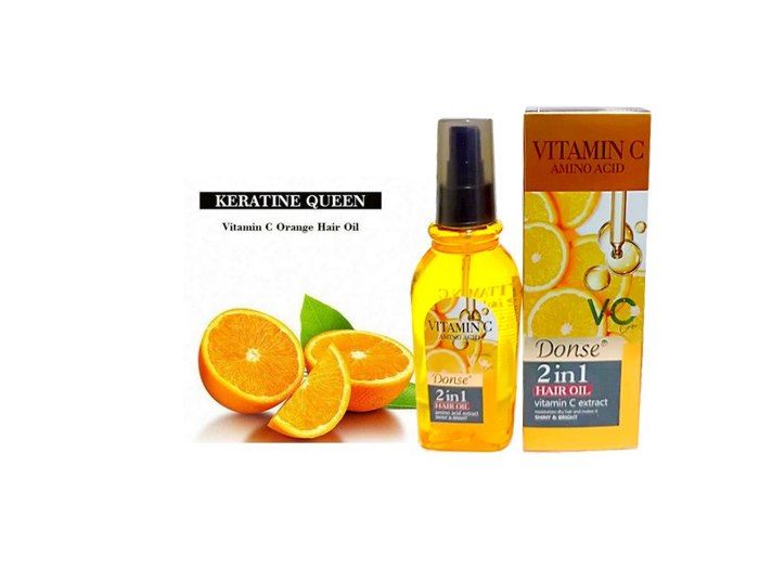 Huile capillaire - Vitamin C Amino Acid - 120 ml - Réparateur - Nourrissant