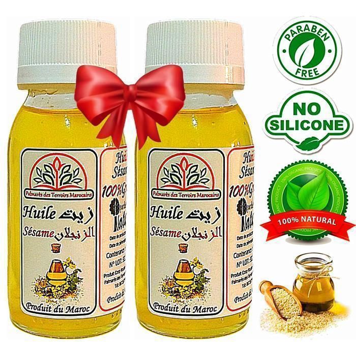 Huile de Sésame 100% Naturel 120ml