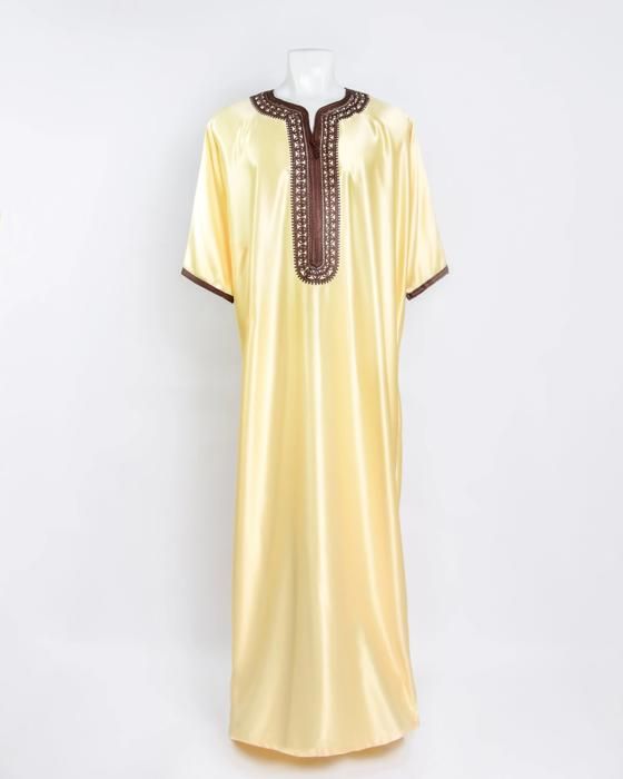 Gandoura Beige pour homme