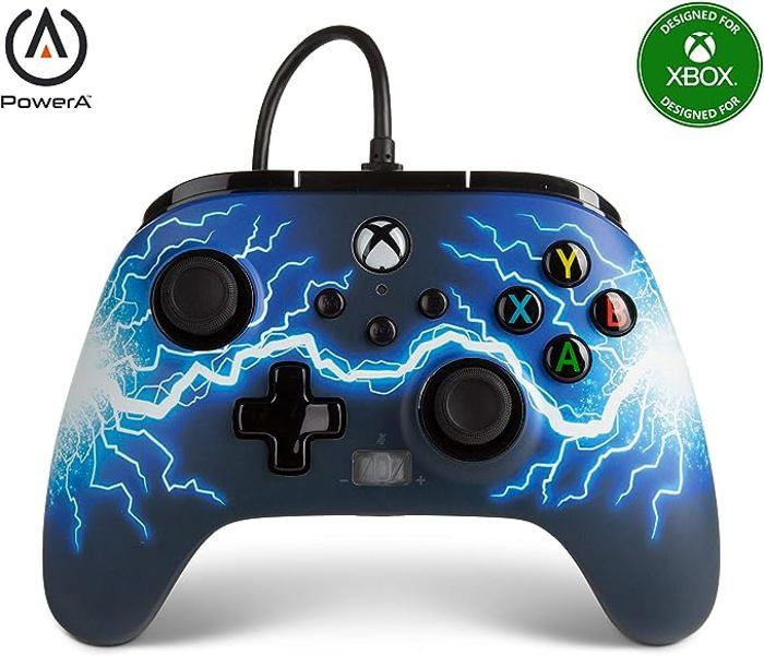 Manette filaire PowerA Advantage pour Xbox Series X|S - Arc Lightning