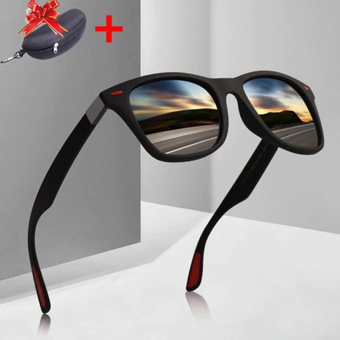 Lunettes de soleil polarisées * Hommes et Femmes Conduite Carré Style