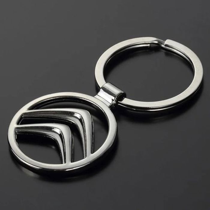 Porte-clés de voiture porte-clés avec logo CITROEN