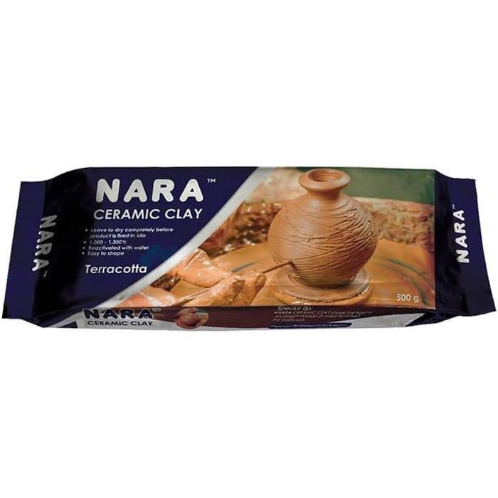 Nara ARGILE CÉRAMIQUE 500g terre cuite