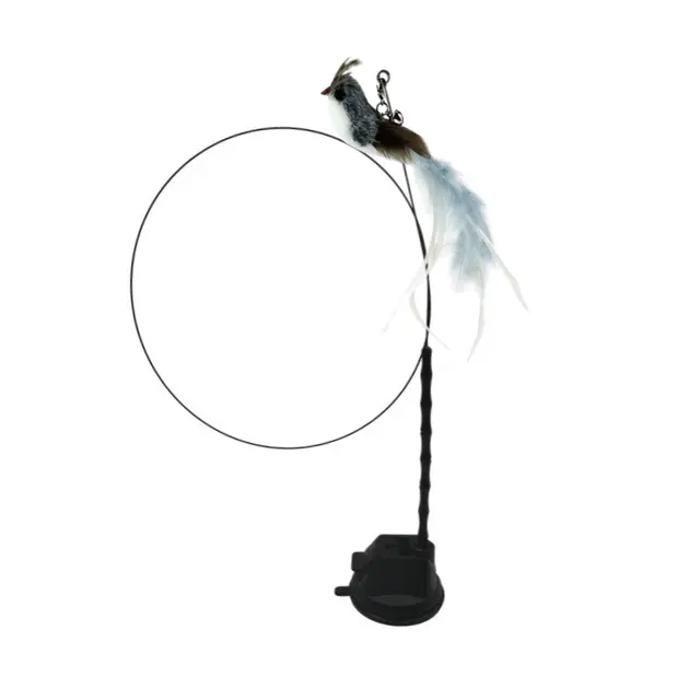 Canne à jouer pour chat avec support Q BIRD