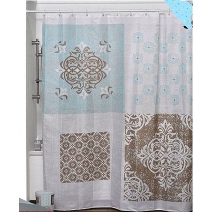 Rideaux de douche fayence 1pcs