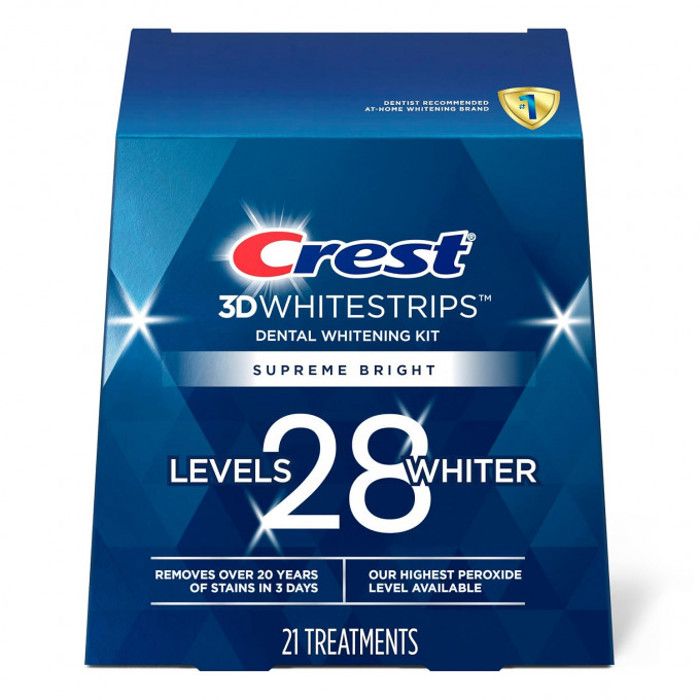 Crest 3D Supreme Bright Level 28
