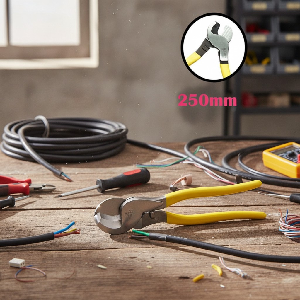 Pince coupante câble de haute qualité 250mm outils à main pour couper et dénuder - Marjane Mall - Image 3