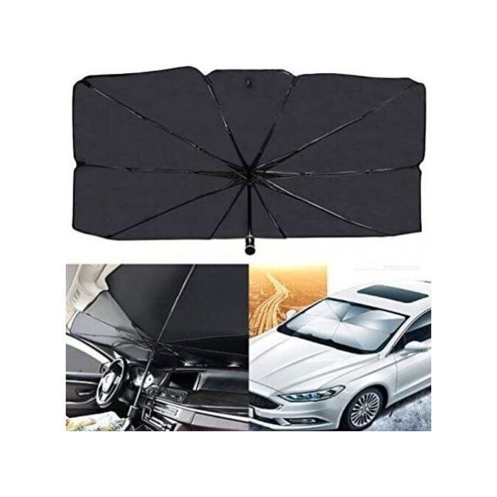 Pare-soleil voiture, pare-brise parapluie de voiture Bloque la chaleur du soleil