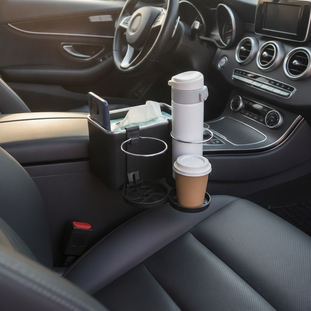 Boîte de rangement accoudoir de voiture multifonction - Marjane Mall - Image 3