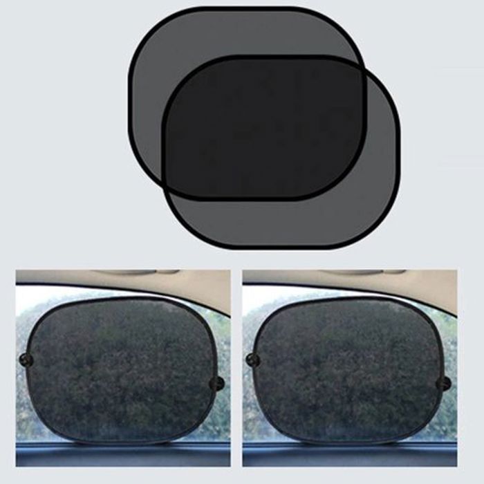 Kit de 2 Pare-soleil pour Fenêtre Latérale de Voiture ,Protection UV