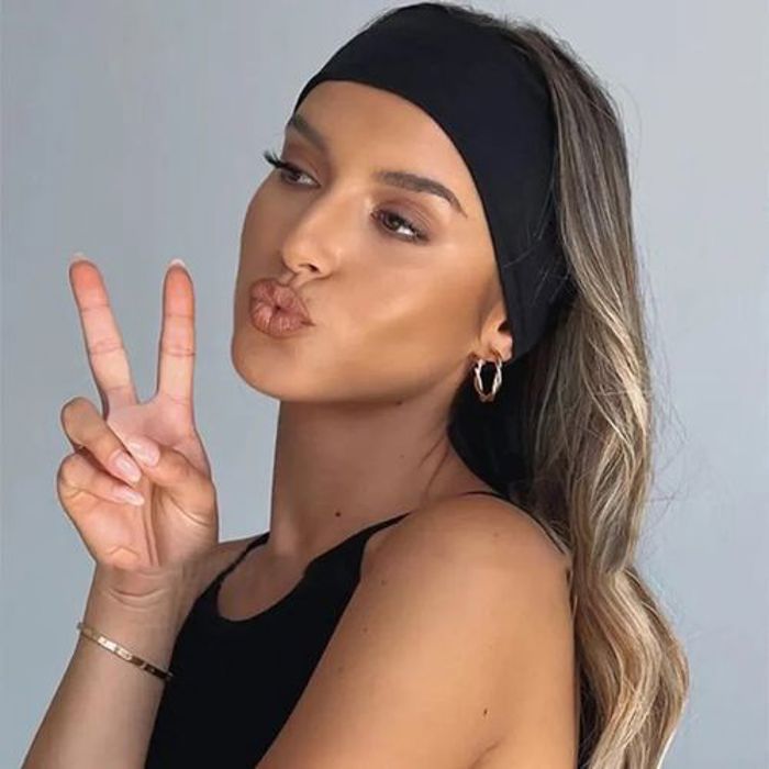 Bandeau - Élastique jusqu'à 11,4 pouces - Confortable - Noir