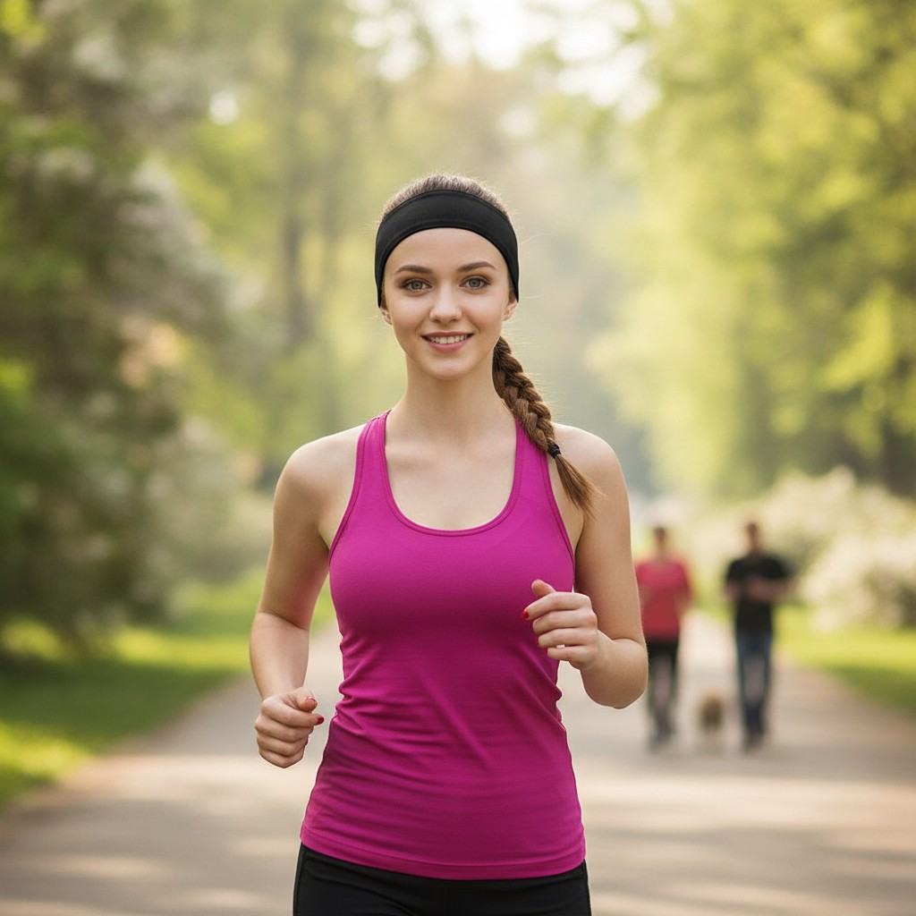 Bandeau de sport - Non spécifié - Élastique - Doux et extensible - Confort optimal - Couleurs vives - Marjane Mall - Image 3
