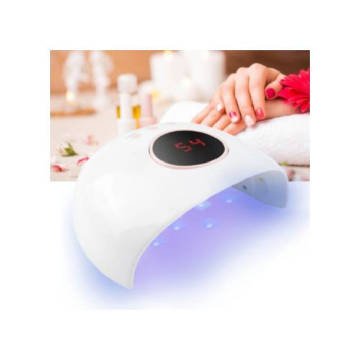 Lampe UV pour séchage de vernis à ongles, sèche-ongles avec lumière Led solaire à capteur automatique, outil de manucure