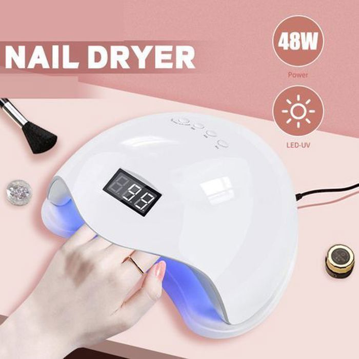 Sèche-Ongles 48W UV LED avec Écran LCD Haute Performance