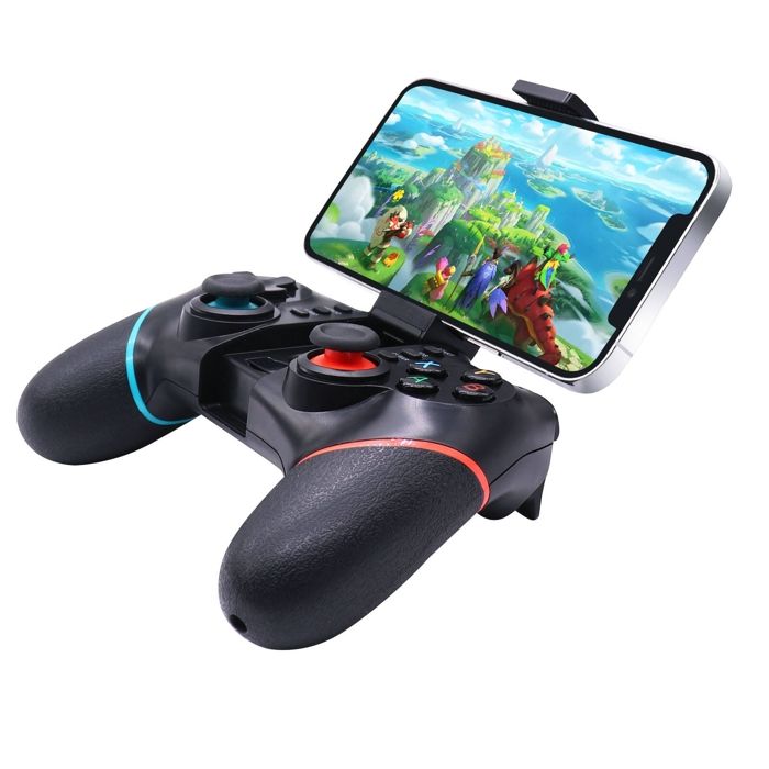 Manette de jeu sans fil Bluetooth pour PC, IOS, Android, PS3, PS4