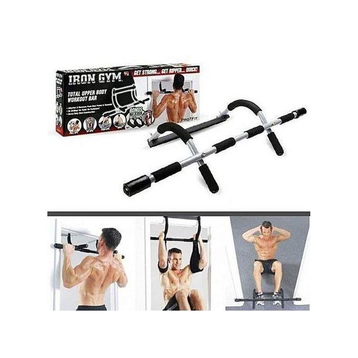Barre de traction - GENERIC - Iron Gym - Multifonction - Supporte 100 kg - Installation facile