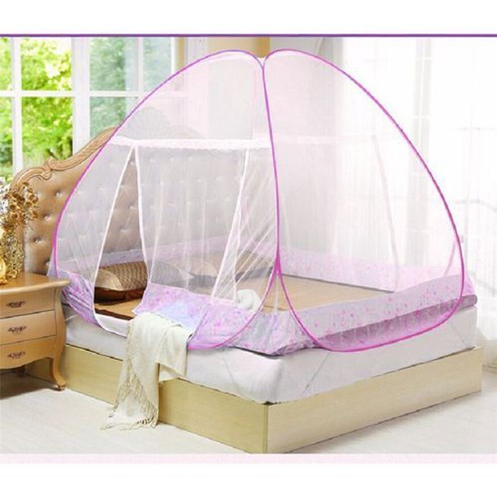 Tente Moustiquaire Anti-moustiques Pour Lit 180X200X150 CM (1 Porte)