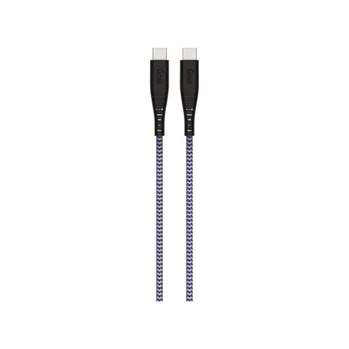 Goui Flex Câble Type-C vers Type-C 1,5 mètre - Bleu foncé