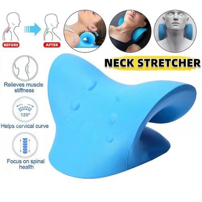 Oreiller de Massage du cou, Dispositif de Traction chiropratique cervicale
