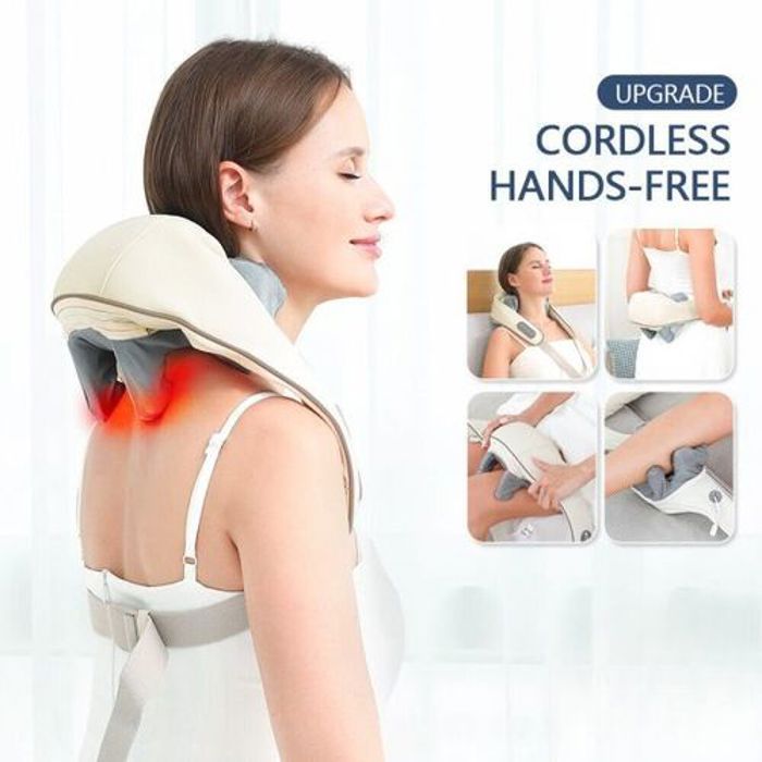 Appareil de Massage Multifonctionnel Thermique pour le Corps et les Epaules