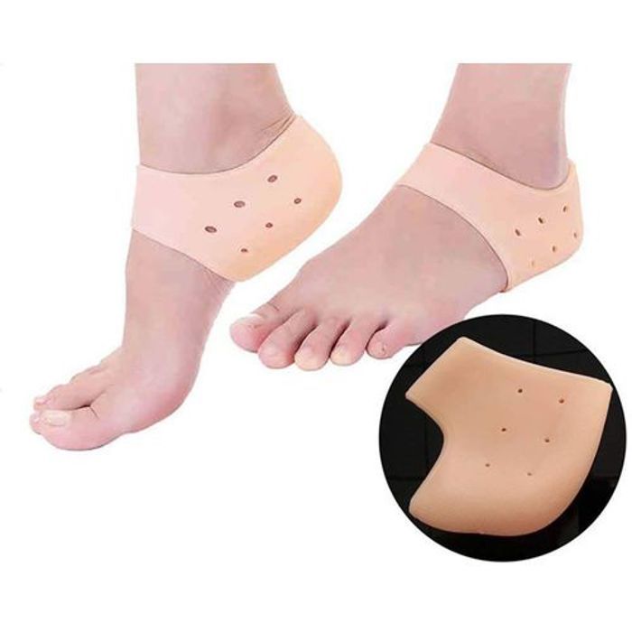 Silicone talon Anti Crack pour hommes et femmes (taille libre)