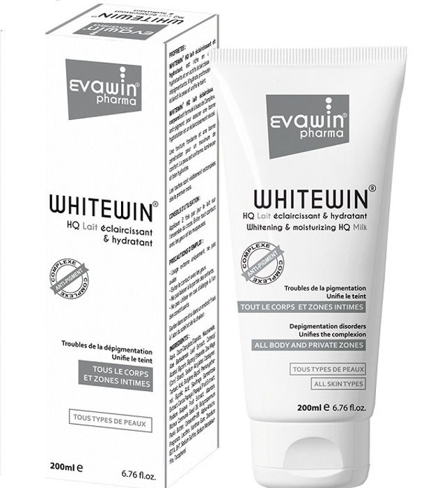 Lait éclaircissant - EVAWIN - WHITEWIN - 200ml - Hydratant - Anti-pigment