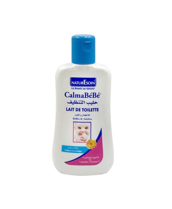 Lait de Toilette - Calmabebe - 100ml - Hypoallergénique - Prévient les rougeurs fessières