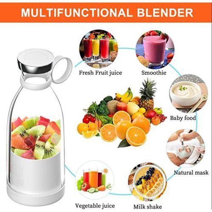 Presse-agrumes électrique portable Avec USB Chargement 420ml, tasse de voyage