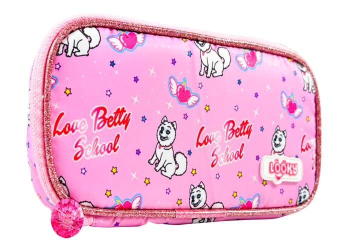 Trousse Rectangulaire 2ZIP + Eccusson Fille