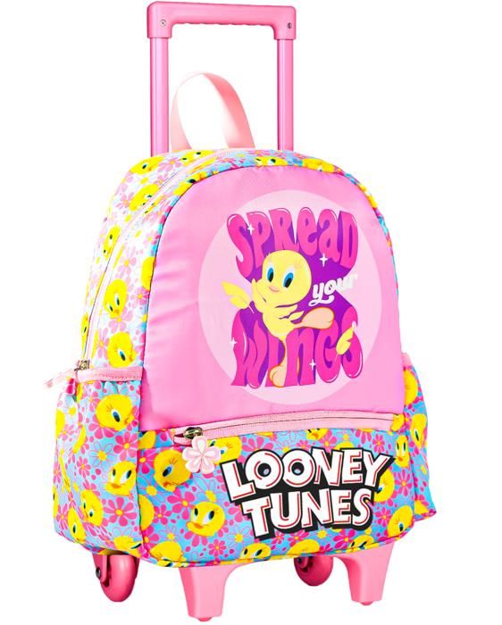 Trolley 12" 2Poches Motifs Garçons Tissu Satin Imperméable Licence