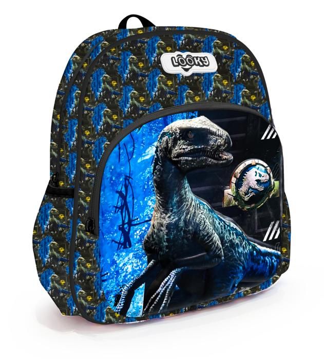 Sac à Dos 12" 2Poches Visuelle 3D Bombe Motifs Garçons