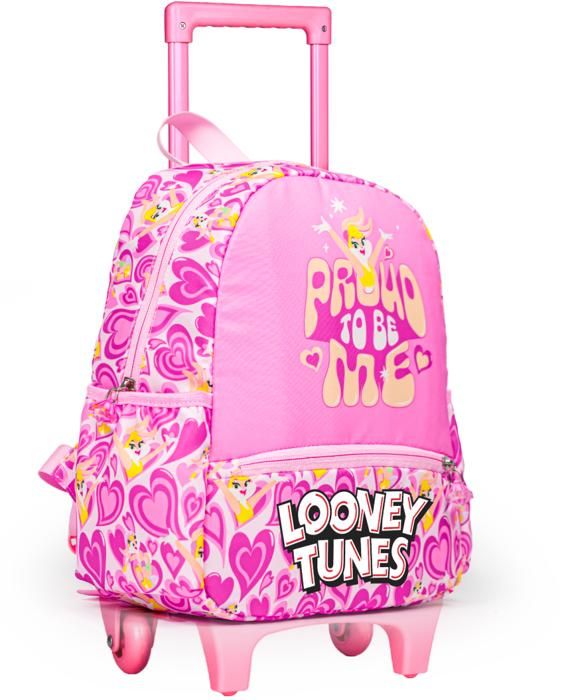 Trolley 12" 2Poches Motifs Garçons Tissu Satin Imperméable Licence