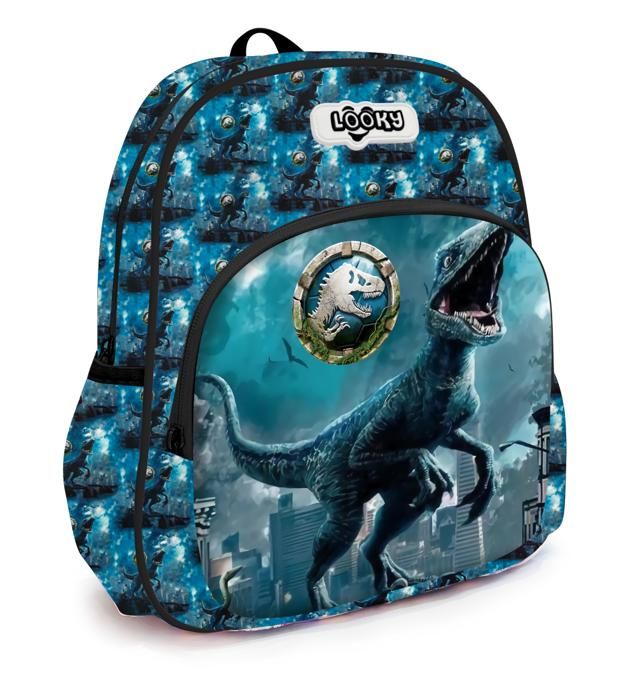Sac à Dos 12" 2Poches Visuelle 3D Bombe Motifs Garçons