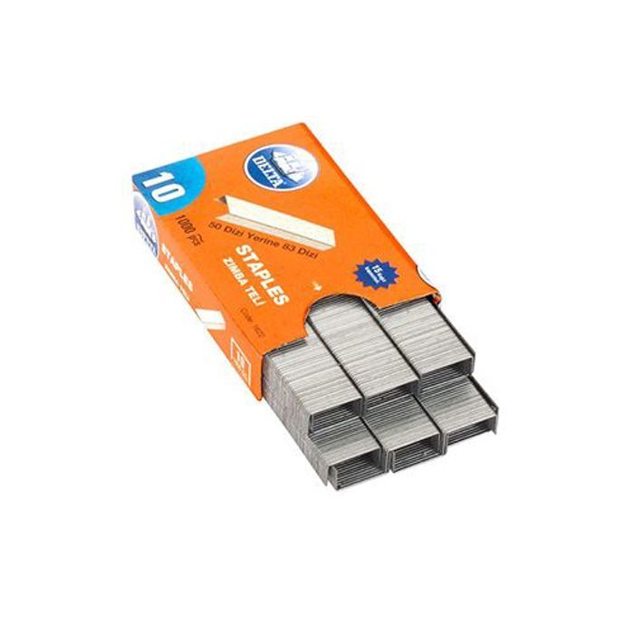 PACK DE 10 BOITES AGRAFES N° 10