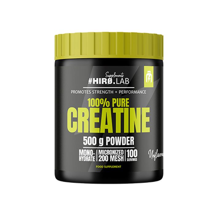 hiro lab 100% pure creatine monohydrate micronized 500g
