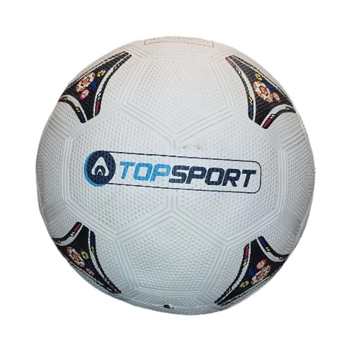 Ballon de Foot - Top Sport - BLS-23033A - Blanc - Adulte - Design Ergonomique