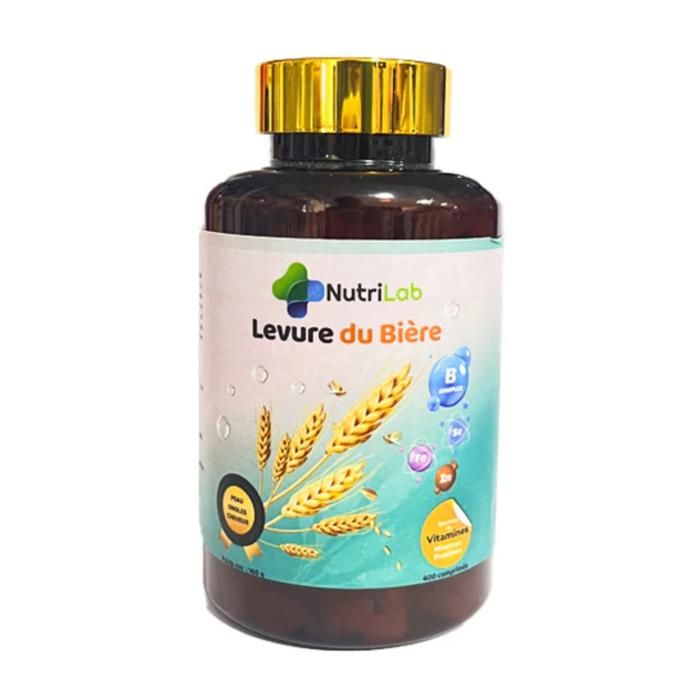 Nutrilab Levure de Biere 200 Comprimes