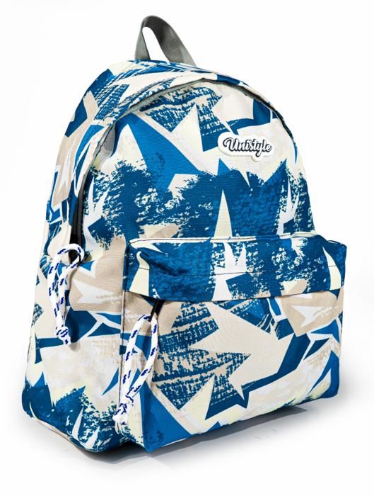 Sac à Dos 16" 2Poches Tissu Imperméable De Qualité + Porte Clé