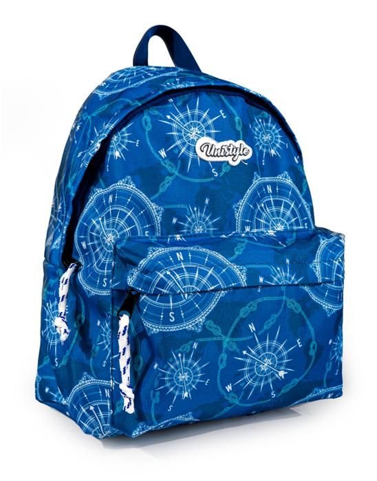 Sac à Dos 16" 2Poches Tissu Imperméable De Qualité + Porte Clé