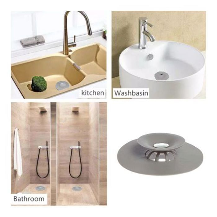 Flex Filtre à particules pour évier de cuisine, filtre à mailles, piège pour salle de bain, pour baignoire, lavabo