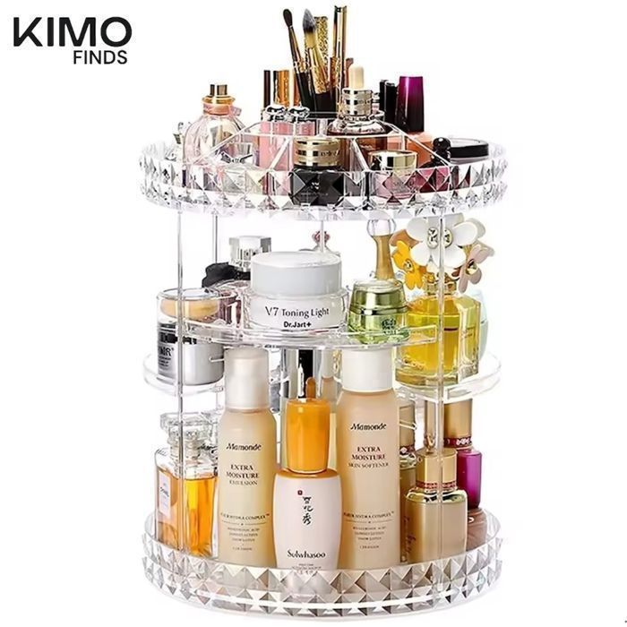 KIMO FINDS - Offfre organisateur maquillage transparent boîte de rangement coffret