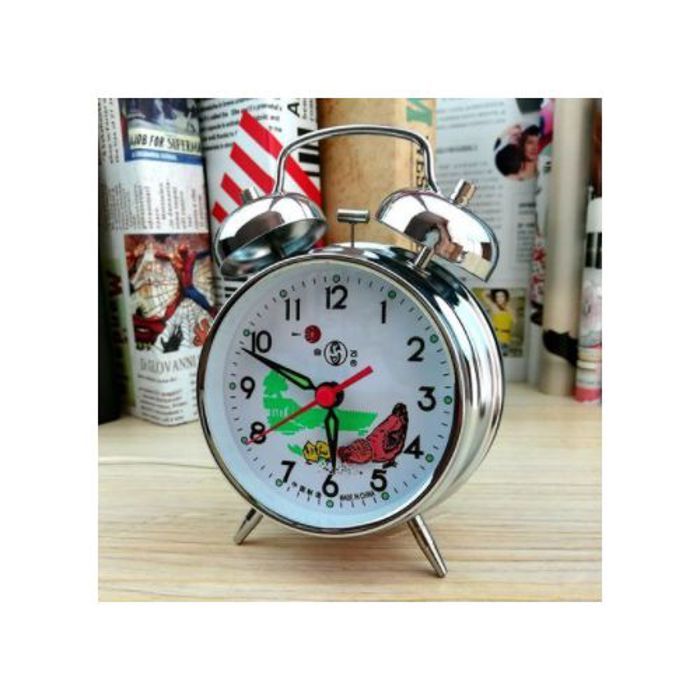 Réveil mécanique rétro pour chambre, bureau.., horloge Classique très forte, créative