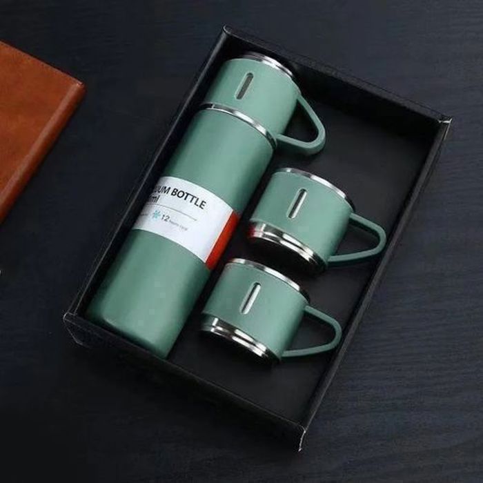 Thermos - GENERIC - 500ML - Acier Inoxydable - Étanche - Antirouille - Noir Bliss