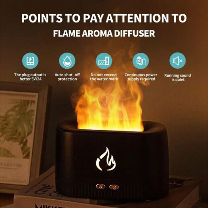 Diffuseur d'Huile Essentielle et Humidificateur pour Maison et Bureau