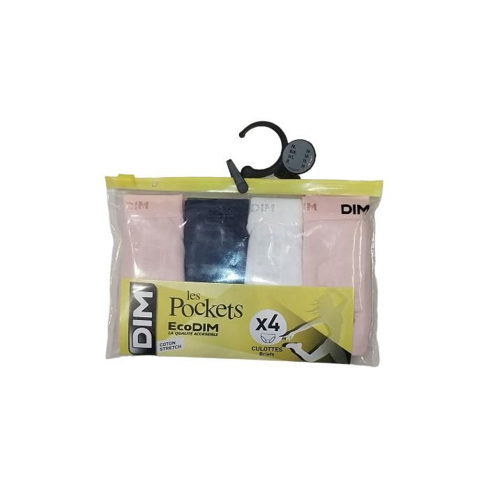 X4 SLIP FILLE POCKET ECODIM RS VIOL BLC 16ANS